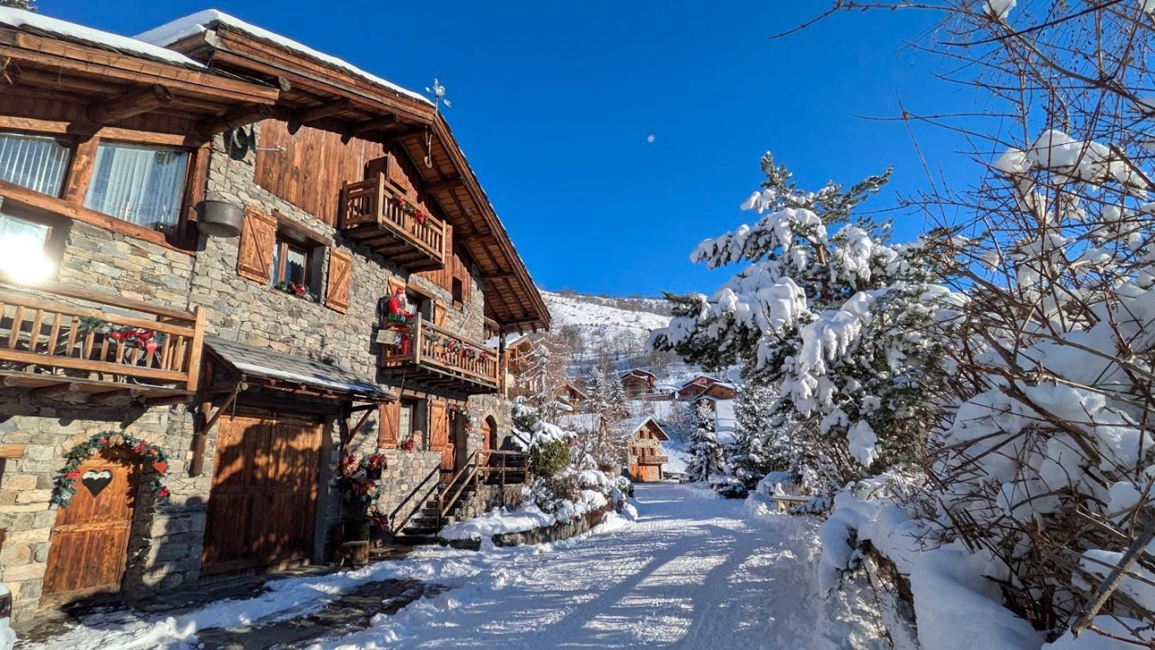 Gite 4P A 3 Vallees Saint Martin Apartment Exterior foto